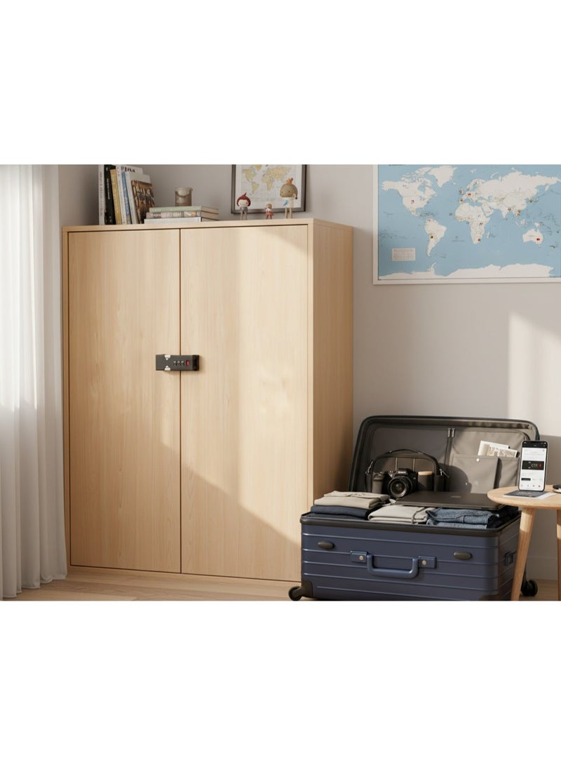 3 قفل بمسمار انزلاقي مجمع رقمي، قفل أمان بسبيكة الزنك بدون مفتاح مع رأس قفل قابل للضبط بحجم 7 مم للخزائن والأبواب والأدراج والبوابات الخارجية - Image 4